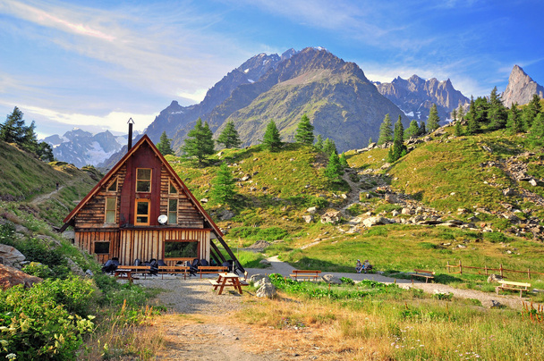 Szállás-Alpokban - Fotó, kép