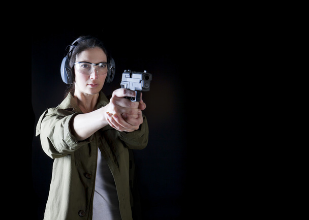 Pistolet kobiecy - Zdjęcie, obraz