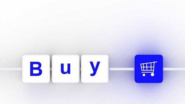 Buy online sign. Internet web concept - Fotó, kép