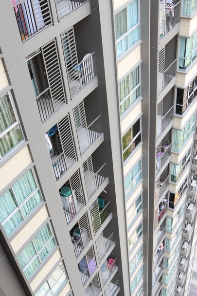 pohled na vysoké budovy v Bangkoku, Thajsko - Fotografie, Obrázek