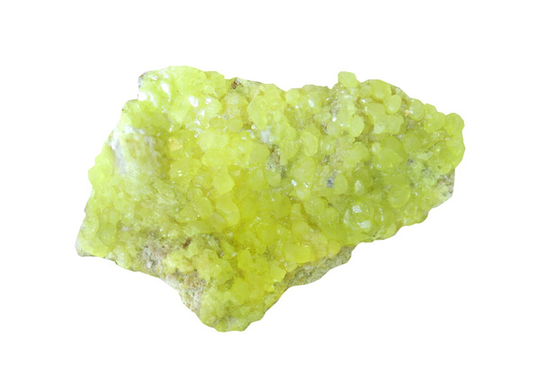 primer plano textura de cristal de azufre, mineral
 - Foto, imagen