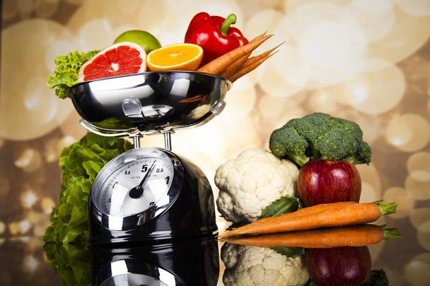 Dieta y fitness, concepto vitamínico
 - Foto, Imagen