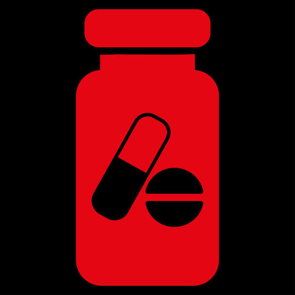 Drugs Phial Icon - Wektor, obraz