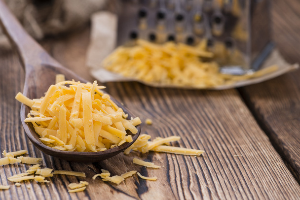 Cheddar Cheese (grated) - Foto, Imagen
