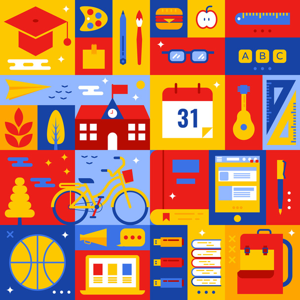 Education Concept - Vector, Image