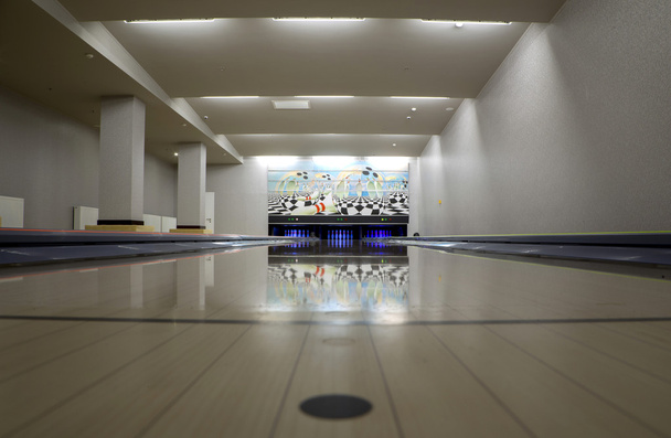 interieur bowlingclub - Foto, afbeelding