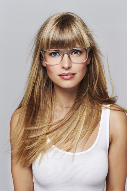 Stunning spectacled young student - Photo, image