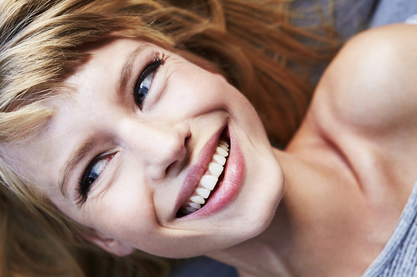 laughing young woman - Фото, изображение