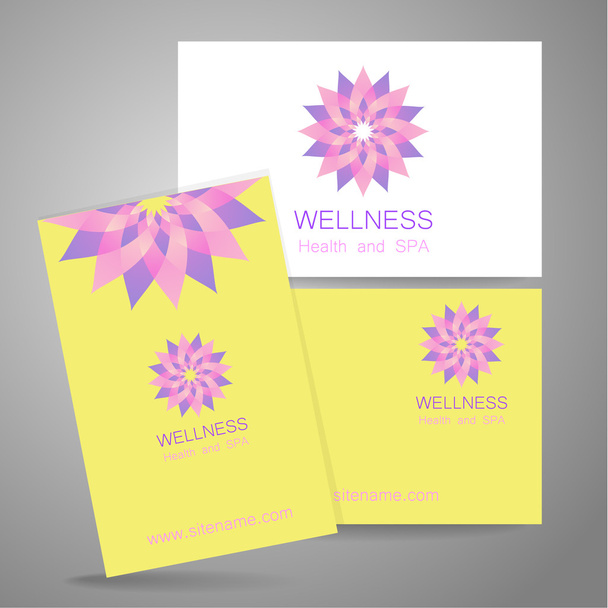 wellness logo - Vektör, Görsel
