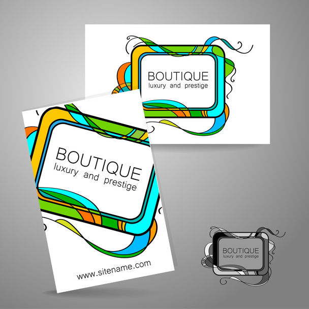 Boutique luxury prestige logo - Vector, afbeelding