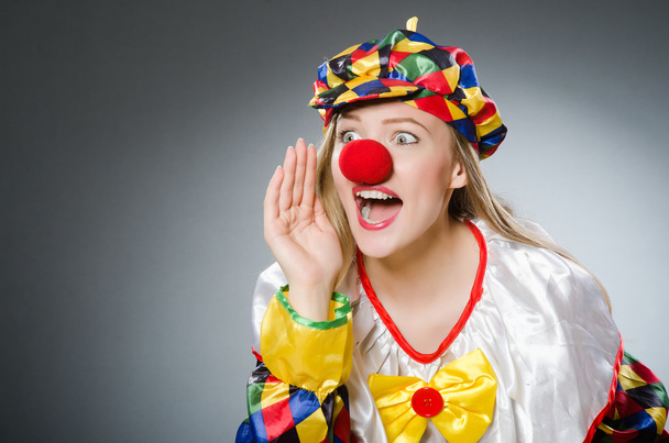 Clown im lustigen Konzept - Foto, Bild