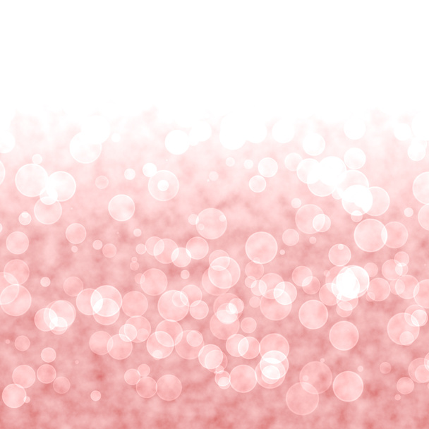 Bokeh Vibrant Red Or Pink Background With Blurry Lights - Photo, Image