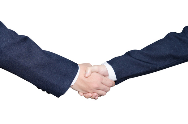 üzleti emberek kézfogás - Fotó, kép