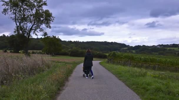 美しい女性の徒歩 - 映像、動画