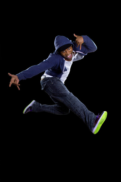 break dancer jumping - Photo, Image