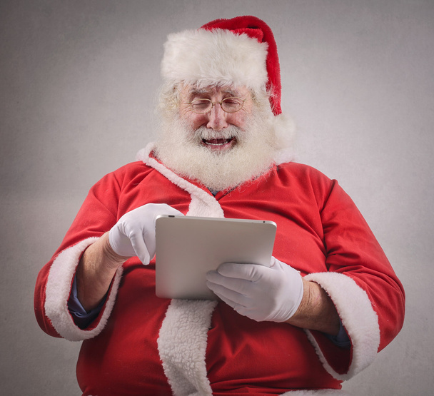 Technological Santa - Photo, Image