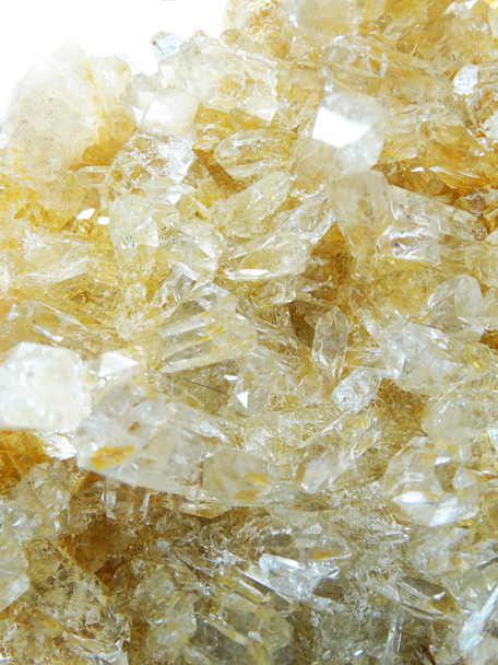 cristales geológicos de geoda citrina
 - Foto, imagen