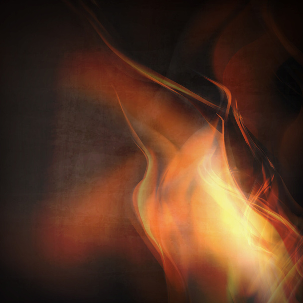 Llamas de fuego abstractas
 - Vector, Imagen