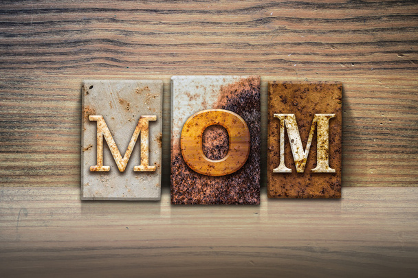 Mom Concept Letterpress Theme - Foto, immagini