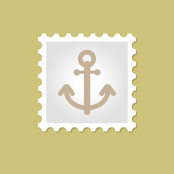 Anchor vector stamp - Vector, Image