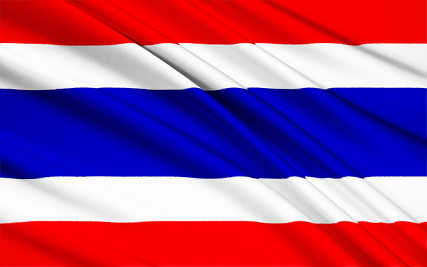 σημαία του Βασιλείου της Ταϊλάνδης - Φωτογραφία, εικόνα