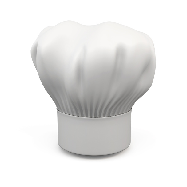Klobouk bílý kuchař, samostatný - Fotografie, Obrázek