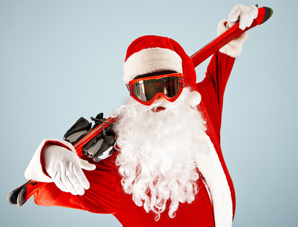 Active Santa Claus - Foto, Imagem