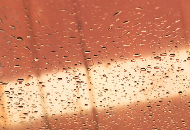 Water Drops on Glass - Foto, immagini