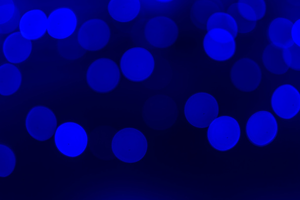 Luces Bokeh azules y fondo oscuro
 - Foto, imagen