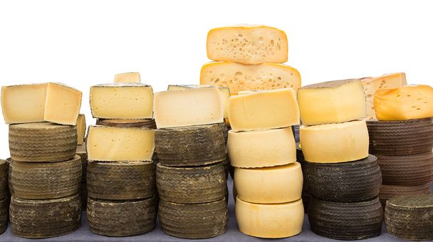 kolekce sýrů. - Fotografie, Obrázek