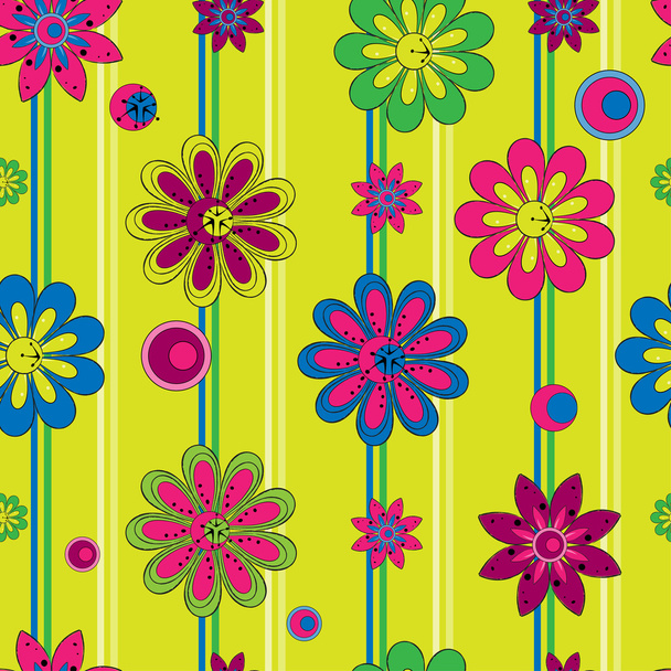 Abstract floral background - Vecteur, image
