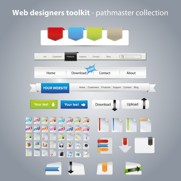 Web graphic collection - Vektori, kuva