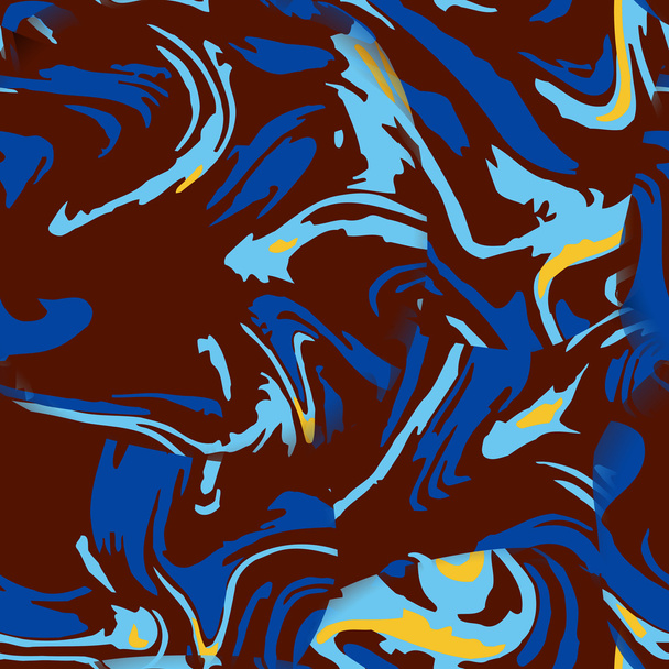 Seamless pattern with floral palette - Vetor, Imagem