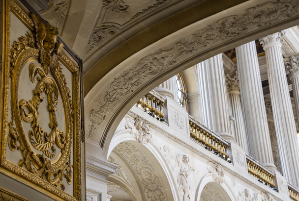 Pałac w Wersalu detalu architektonicznego - Zdjęcie, obraz