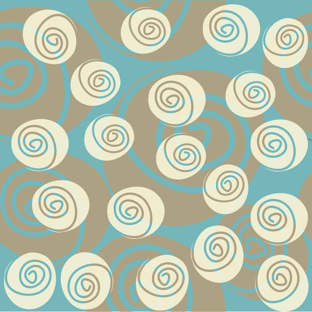 Seamless background with light green roses - Vector, Image