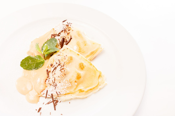 pancakes with ice cream - Foto, Imagem