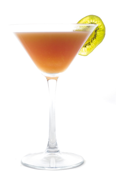 Cocktail no fundo branco
 - Foto, Imagem