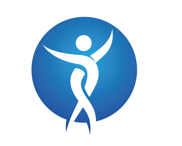 Terveellisen menestyksen logo
 - Vektori, kuva