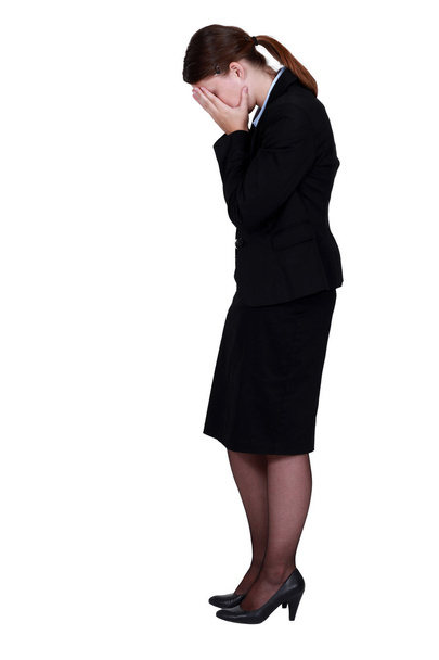 Businesswoman crying - Fotografie, Obrázek