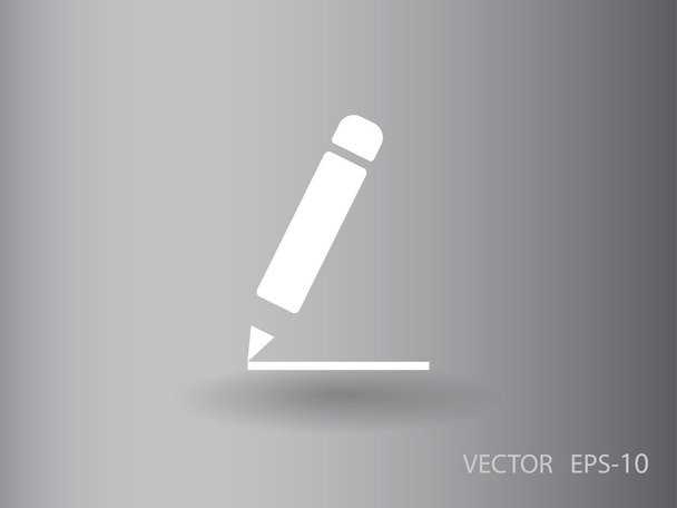 Flat  icon of notes - Vector, Image