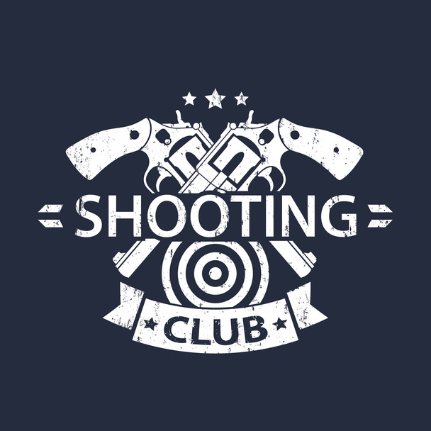 Стрілецький клуб, гранжева емблема з перехрещеними гарматами
 - Вектор, зображення