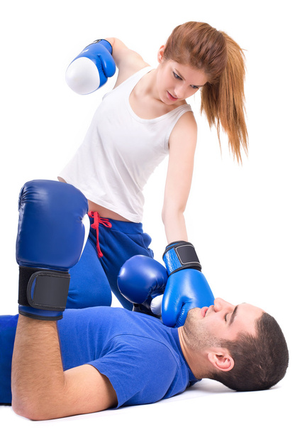 Boxing knockout - Фото, изображение