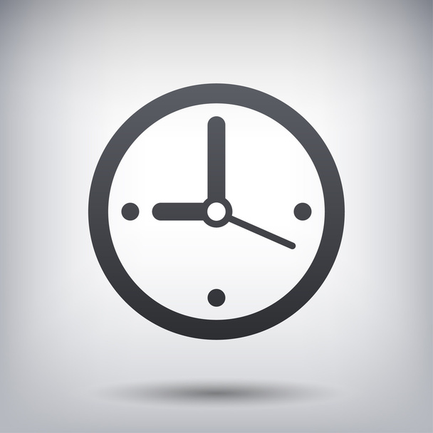 Pictograph of  clock icon - Vektor, obrázek