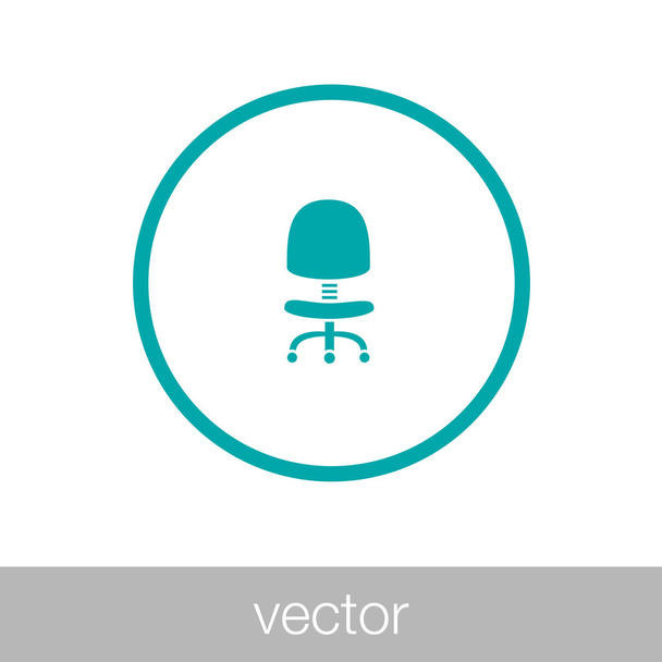 Wektor nowoczesne biuro fotel graficzny - Wektor, obraz