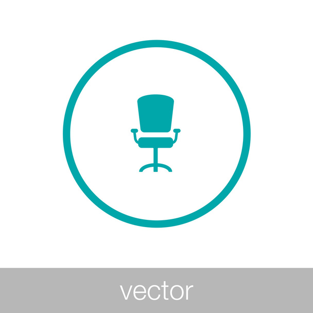 Modern vector office chair graphic - Vector, Image
