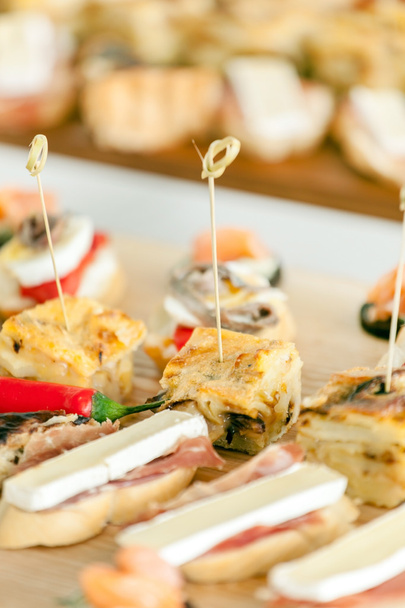 catering food for guests - Foto, Imagen