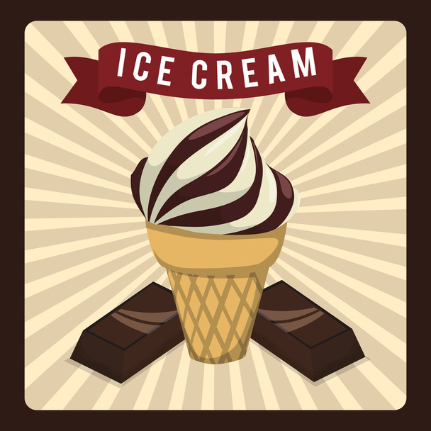 Diseño de helado
 - Vector, imagen
