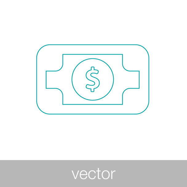 Грошова ікона - Фінансова ікона
 - Вектор, зображення