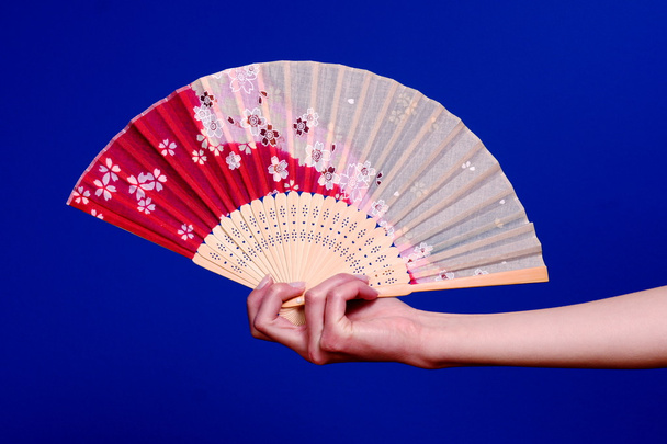 Висить на японський вентилятор - Фото, зображення
