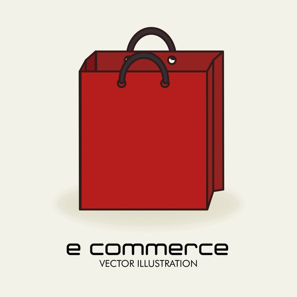 e obchod online nakupování - Vektor, obrázek